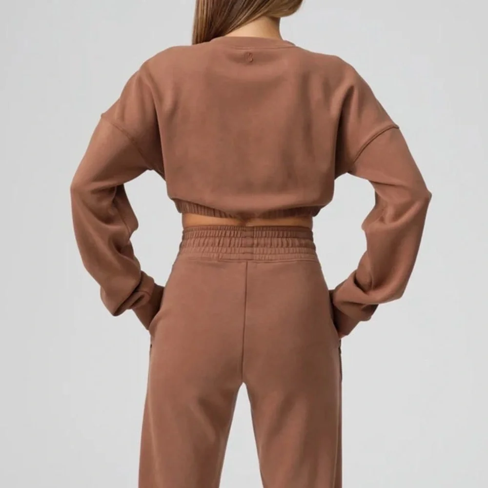 Buff Bunny Luxe Crop Sweatshirt - Picture 10 of 10